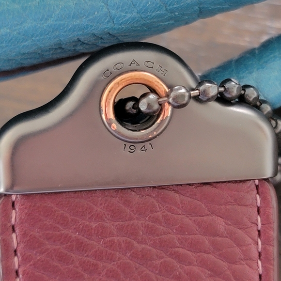 Coach Bandit Hobo 39 Bag - Yellow & Blue - Picture 10 of 16